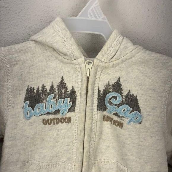 Baby Gap Outdoor Edition Zippered Hooded 6-12 Months Jacket - Picture 4 of 10